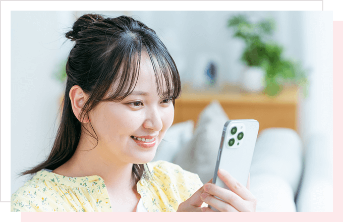 送られてきたURLを開いて動画の視聴をする